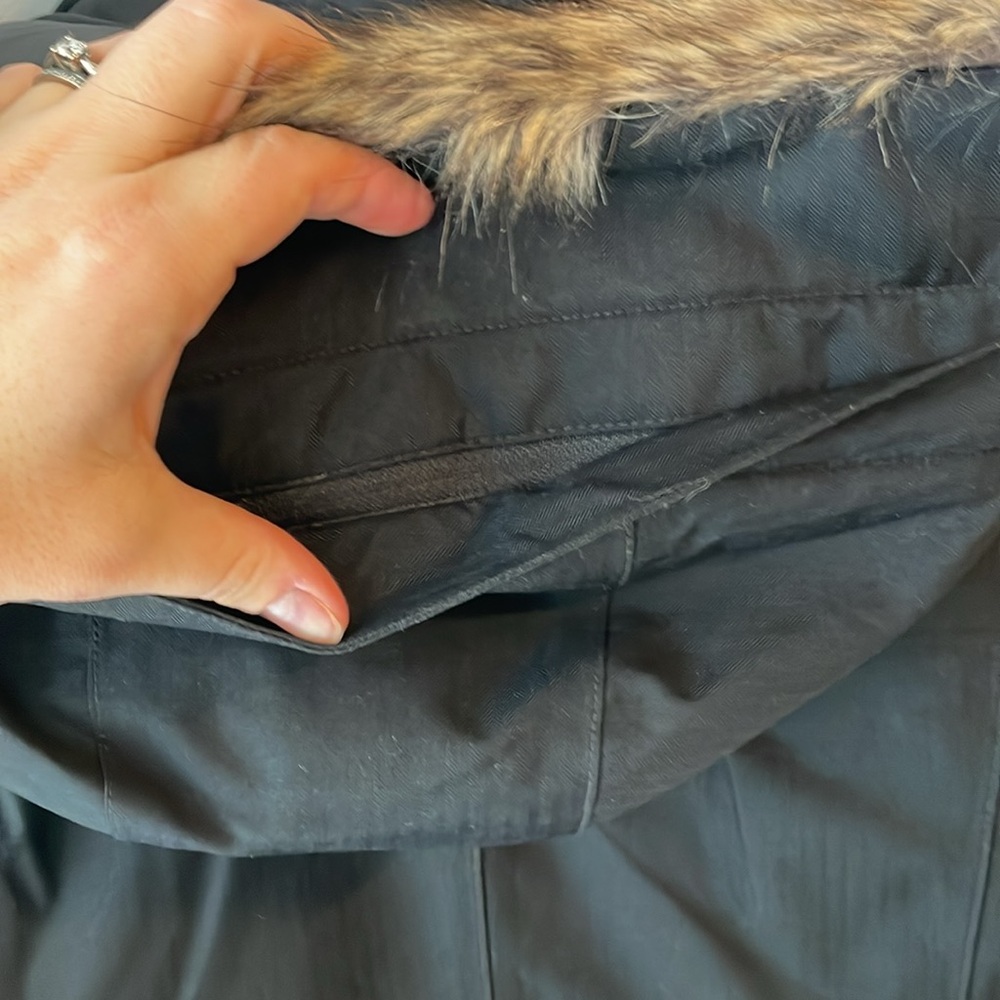 Eddie Bauer Winter Waterproof Black Down Coat - Picture 8 of 11